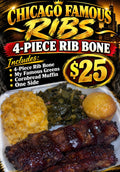 Chicago Famous Rib Dinner